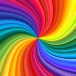 arc-en-ciel-centre-illustration-vectorielle