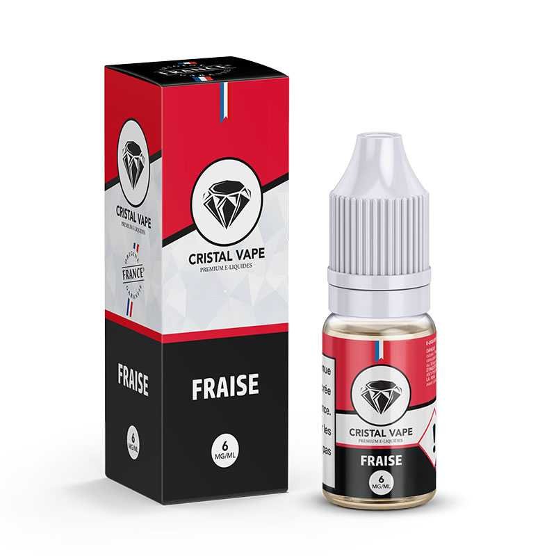 Fraise  Cristal Vape | La Vape De Dieu